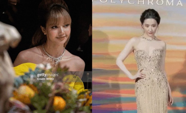 Lisa như công chúa Disney, Lưu Diệc Phi gầy gò bất ngờ qua cam thường tại event BVLGARI