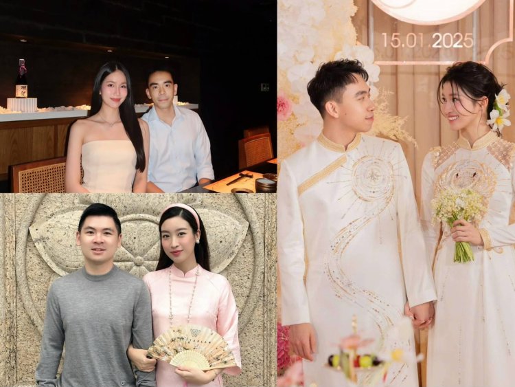 Nhà Sen Vàng mát tay: Dàn hậu lần lượt "chốt đơn" nhà hào môn, ai nấy đều sống như bà hoàng!