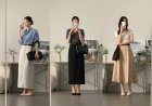 Mặc chân váy dài tới công sở: Phối đồ càng đơn giản như 10 cách này càng đẹp