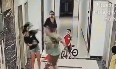 Vụ nam thanh niên đánh cô gái ở sảnh chung cư: Nạn nhân kể rõ về xích mích của 2 đứa trẻ, hiện rất đau