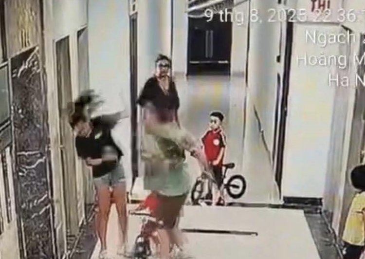 Vụ nam thanh niên đánh cô gái ở sảnh chung cư: Nạn nhân kể rõ về xích mích của 2 đứa trẻ, hiện rất đau
