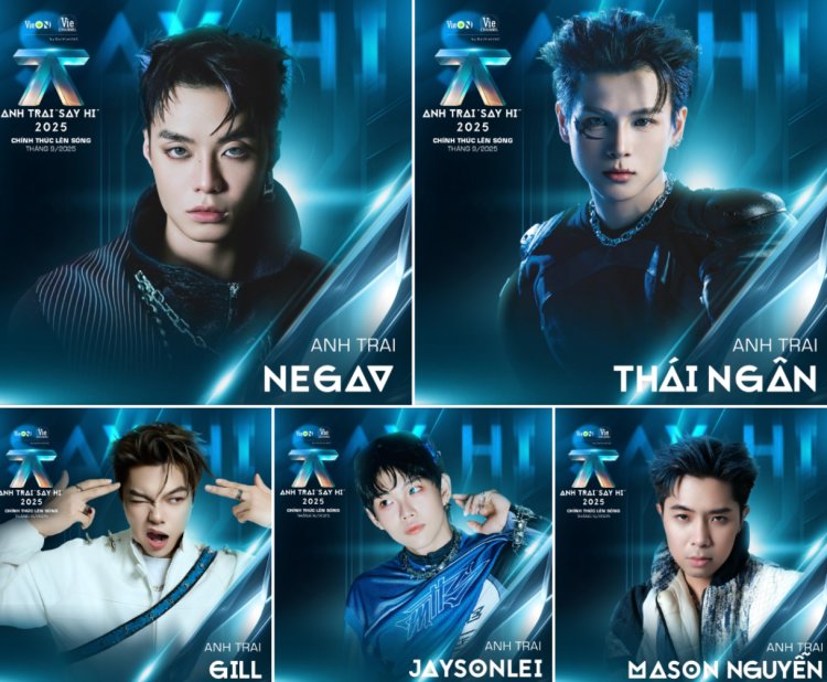 Công bố full 30 Anh Trai Say Hi mùa 2: Negav trở lại không sốc bằng Vũ Cát Tường!
