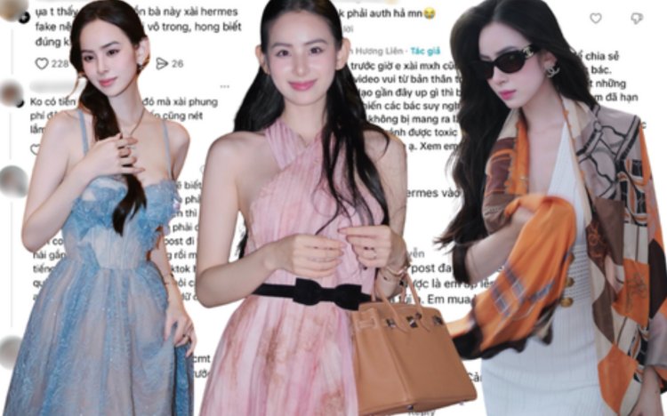 Cây đồ hiệu tiền tỷ khiến Hương Liên vướng bão thị phi, bị nghi dùng đồ fake: Chính chủ lên tiếng