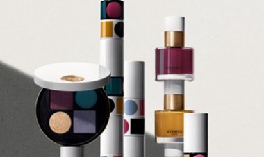 #DEPHOLIDAY – Hermès Beauty Thu Đông 2025: Đắm chìm trong vũ điệu thị giác của hình khối