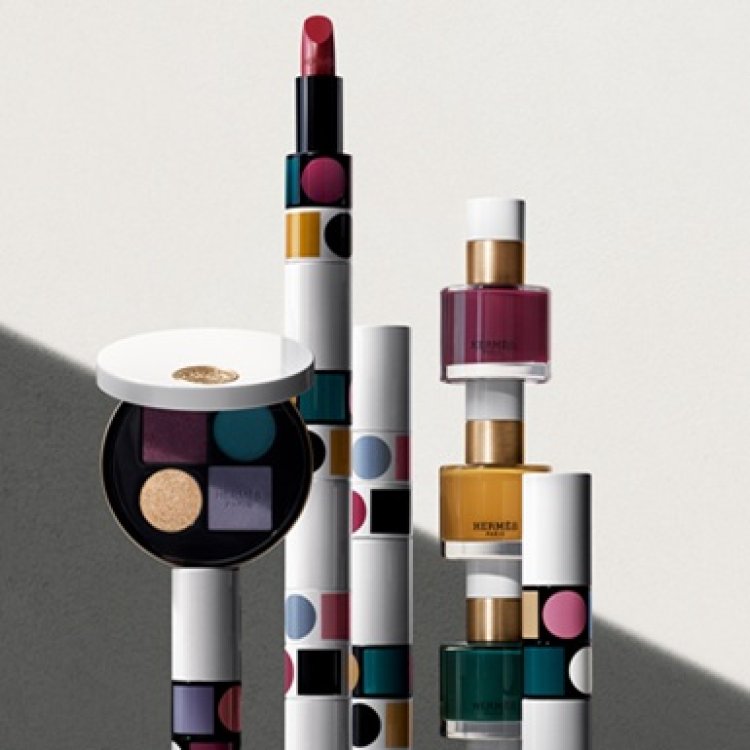 #DEPHOLIDAY – Hermès Beauty Thu Đông 2025: Đắm chìm trong vũ điệu thị giác của hình khối
