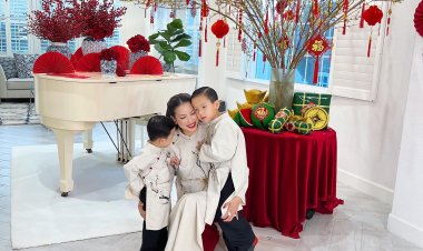 Bức ảnh lộ rõ tình trạng hôn nhân của Phạm Hương và chồng đại gia ở Mỹ