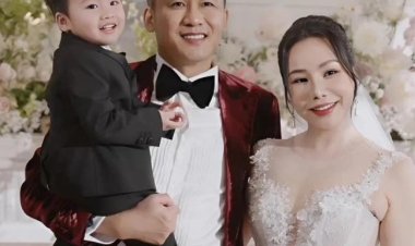 Hồ Quỳnh Hương công khai con trai trong đám cưới