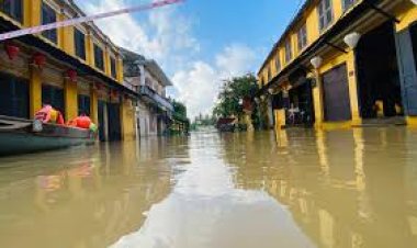 Chủ hàng quán Hội An vật lộn trong 4 ngày nước lũ bao vây