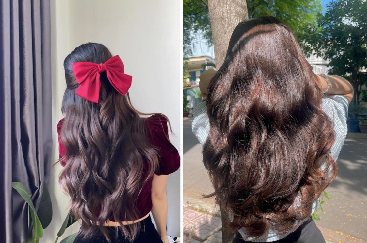 Ủ tóc với 2 thành phần này mỗi tuần 1 lần: Tóc đen hay tóc nhuộm đều đẹp bồng bềnh, giảm tối đa gãy rụng